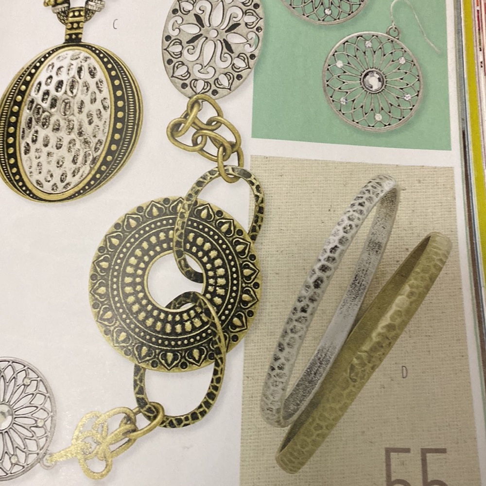 3B Premier Designs “Duo” bangle bracelets